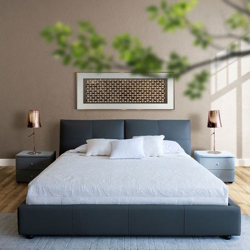 CAMA ETIEN 155X205 CUERO - tempodesignpan