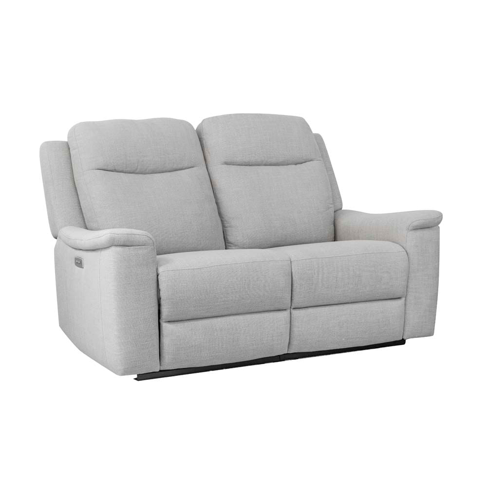 Sofá 2p Reclinable Eléctrico Alfons Gris Claro Tempo Design Tempodesignpan