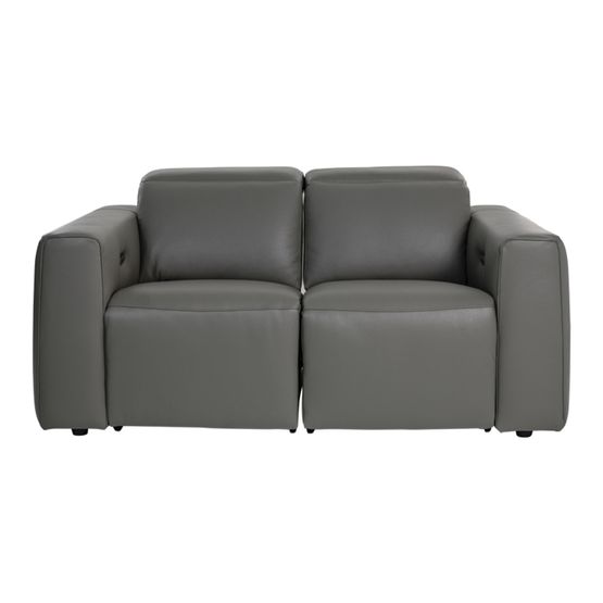 Sofa-2P.-Reclinable-Electrico-Casper-Gris-Oscuro-lado-1