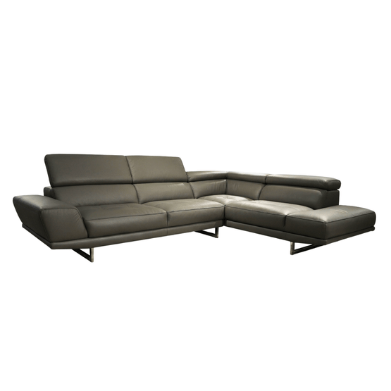 Sofa-seccional-derecho-Hanna-gris-oscuro-frontal-Tempo-Design