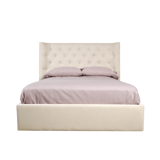 Cama-Abella-Queen-Crema-frontal-Tempo-Design Cama-Abella-Queen-Crema-frontal-Tempo-Design